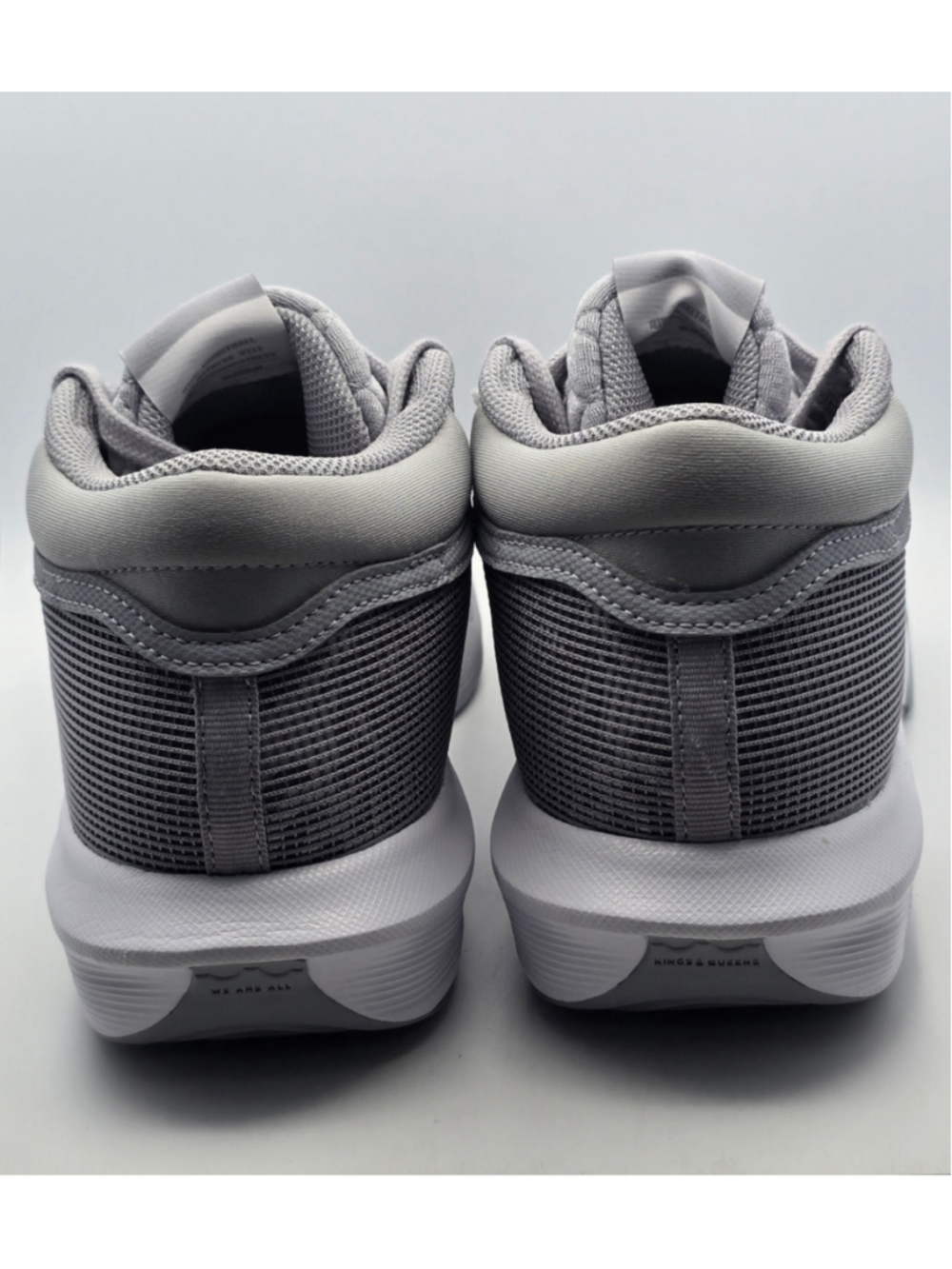 Men's Nike LeBron Witness VIII TB Athletic Shoes in Grey and White Men's 7 - Picture 6 of 10